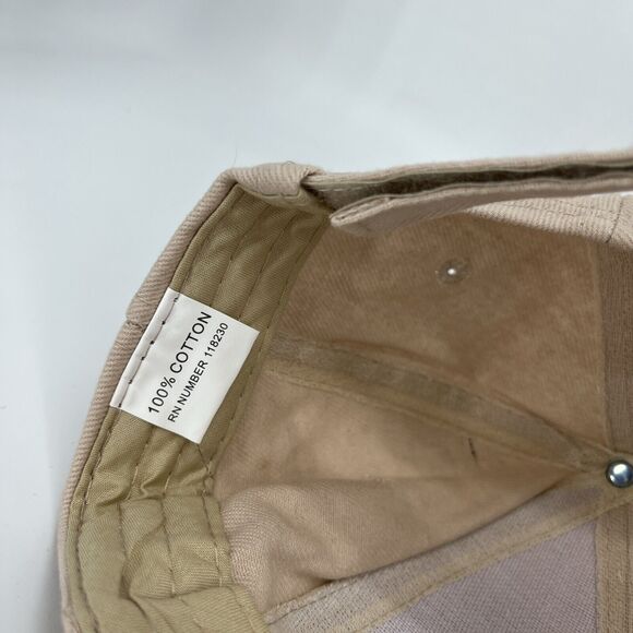 B.A.S.S. Fishing Bass Cap Hat Adjustable Baseball Snapback Tan Khaki - Picture 4 of 7